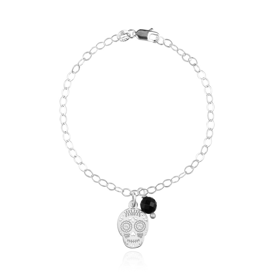 Best TANYA MOSS Pulsera Mujer Plata 925 Calaverita Onix Anamora Por Tanya Moss