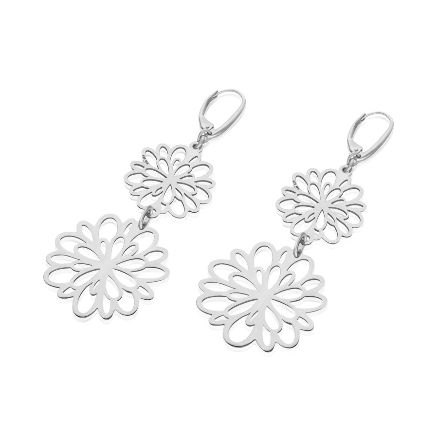 Best TANYA MOSS Aretes Mujer Plata 925 Cempasuchil Dobles Anamora Por Tanya Moss