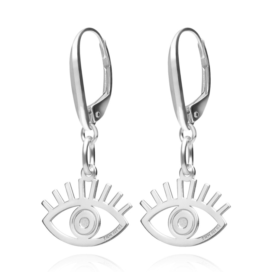 Clearance TANYA MOSS Aretes Mujer Plata 925 Carisma Ojo