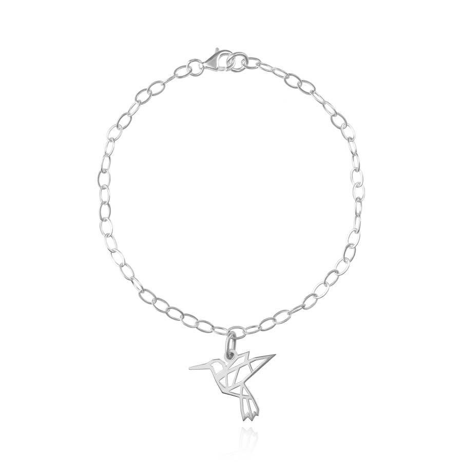 Clearance TANYA MOSS Pulsera Mujer Plata 925 Origami Colibr' Anamora Por Tanya Moss