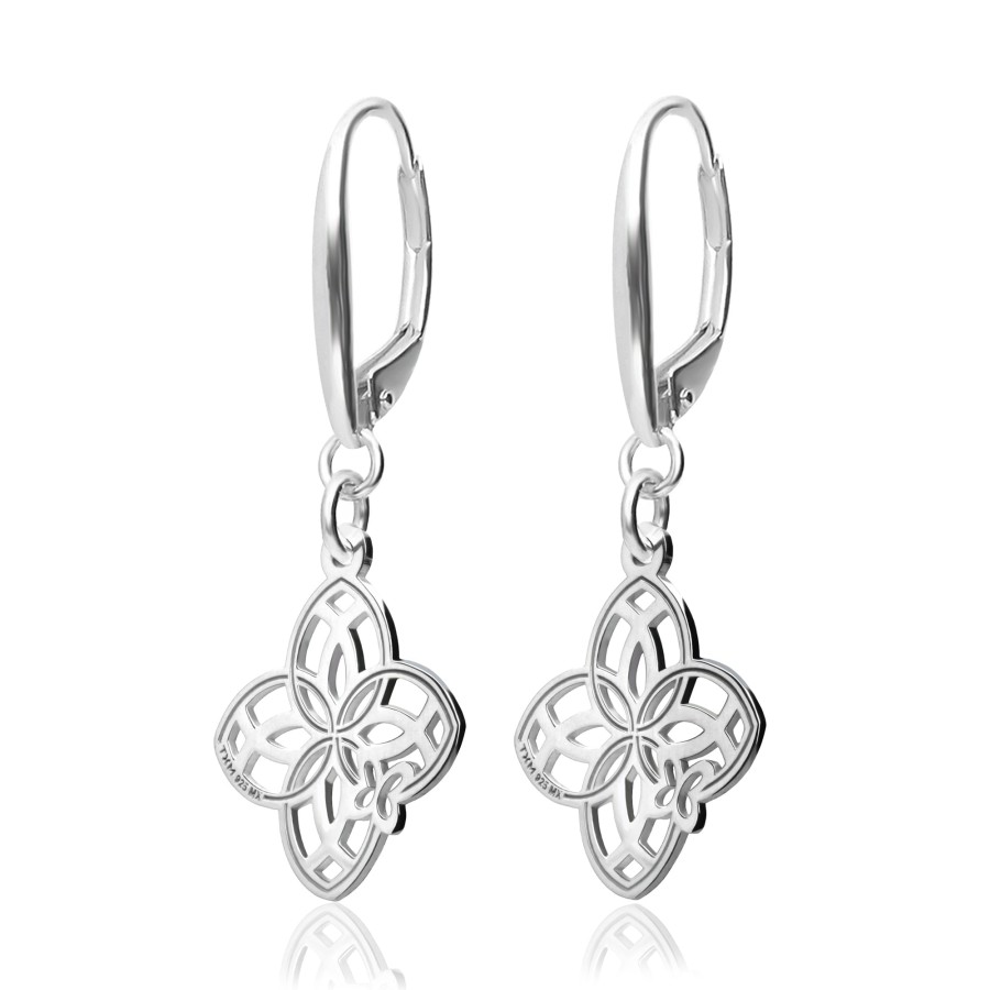 Best TANYA MOSS Aretes Mujer Plata 925 Joy 4 Petalos