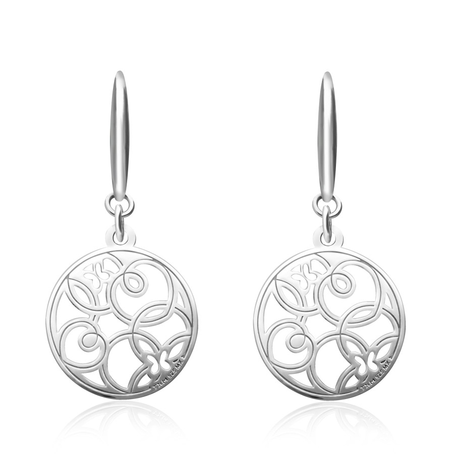 Best TANYA MOSS Aretes Mujer Plata 925 Joy Garabatos