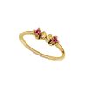 Best TANYA MOSS Anillo Mujer Oro 14K Oro Mariposa Rubi