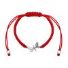 Best TANYA MOSS Pulsera Mujer Plata 925 Alegria Libelula Tejida Rojo