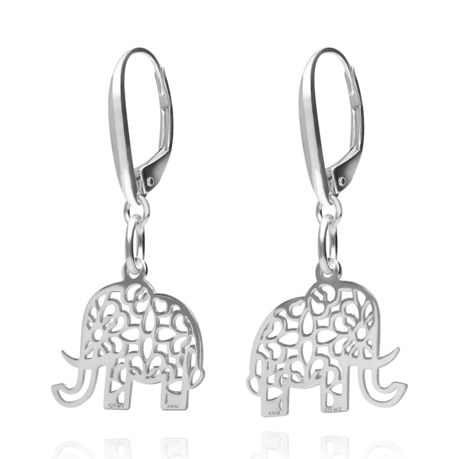 Clearance TANYA MOSS Aretes Mujer Plata 925 Amuletos Elefante Anamora Por Tanya Moss