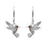 Clearance TANYA MOSS Aretes Mujer Plata 925 Florecer Flor Colibri Anamora Por Tanya Moss