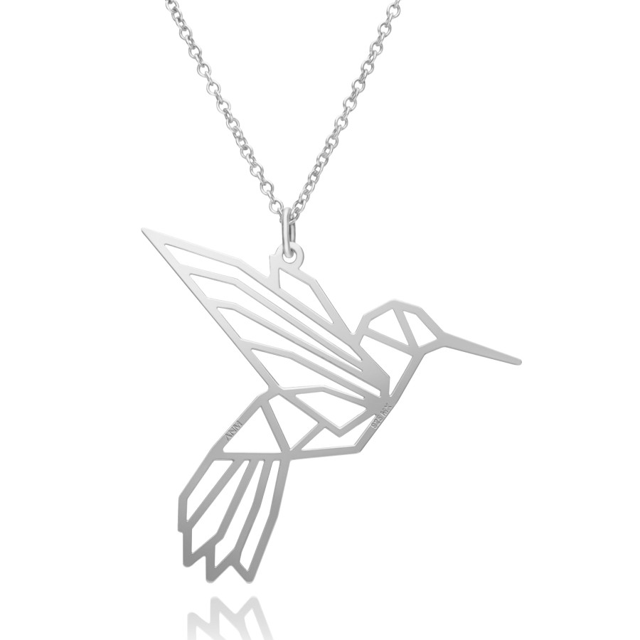 Best TANYA MOSS Dije Mujer Plata 925 Origami Colibri Grande Anamora Por Tanya Moss