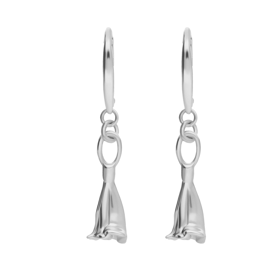 Best TANYA MOSS Aretes Mujer Plata 925 Jacaranda Flor